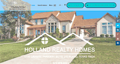 Desktop Screenshot of hollandrealtyhomes.com